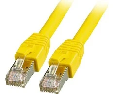 Efb Elektronik EFB EFB RJ45 Patchkabel S/FTP, Cat.8.1,BC, LSZH, 1m, gelb