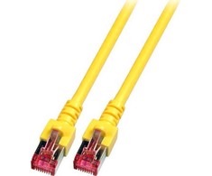 Efb Elektronik EFB EFB RJ45 pataisomasis kabelis S/FTP Cat.6 LSZH 0,15m GELTONAS gryno vario ilgio įspaudas ant įlenkimo apsauginio įvorės patentuotas