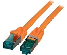 Efb Elektronik EFB EFB RJ45 Patchkabel S / FTP, Cat.6A, LSZH, 1,5m, oranžinė