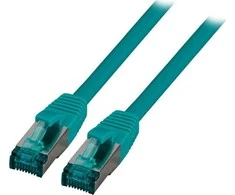 Efb Elektronik EFB EFB RJ45 Patchkabel S / FTP, Cat.6A, LSZH, 2m, grün