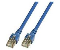 EFB EFB RJ45 Patchkabel SF/UTP, Cat.5e, PVC, CCA, 2m, blau