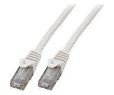 Efb Elektronik EFB EFB RJ45 Patchkabel U/UTP Cat.5e LSZH, baltas, 7,5m, AWG24/7