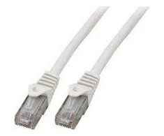 Efb Elektronik EFB EFB RJ45 Patchkabel U/UTP Cat.5E LSZH, baltas, 3m, AWG24/7