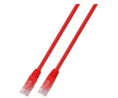 Efb Coferro Cables „Mercodan“ – jungiamasis kabelis – RJ-45 (kištukas) į RJ-45 (kištukas) – 1,5 m – UTP – CAT 5e – raudonas