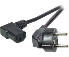 Kabelis zasilający EFB EFB Elektronik EK535.3 kabelis zasilające Juodas 3 m CEE7/7 C13 panel