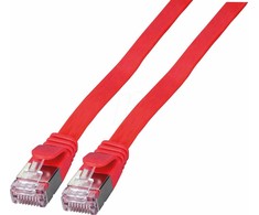 EFB Elektronik K5545RT.1,5 Raudona tinklo kabelis 1,5 m Cat6a U/FTP (STP)