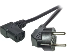EFB Elektronik kabelis zasilające Juodas 5 m CEE7/4 C13 panel (EK535.5)