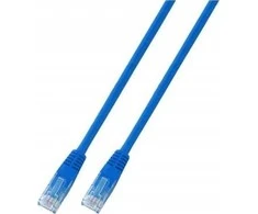 EFB Elektronika 2m Cat6 Patch 2m Cat6 U/UTP (UTP) mėlynas tinklo kabelis (K8100BL.2)