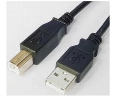 Efb Kabelis Brackton USB Male - USB Male B 1.8m Juodas
