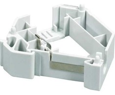 EFB Laikiklis adapter na szynę DIN na moduł Keystone, 1 port