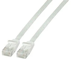 Efb Elektronik EFB RJ45 U / UTP, 6A kat., PVC, 0,5 m, baltas