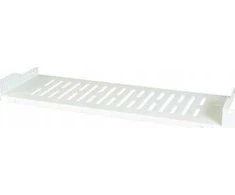 EFB lentyna 19" EFB-Elektronik spintelei 250mm, 1U, perforuota, pilka