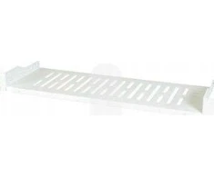 EFB lentyna 19" EFB-Elektronik spintelei 250mm, 1U, perforuota, pilka