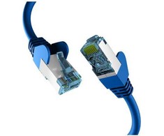 Efb Elektronik EFB EFB Netzwerkkabel CAT6a S/FTP PIMF mit CAT7 Rohkabel 10 Gigabit Ethernet Kupfer 15m blau
