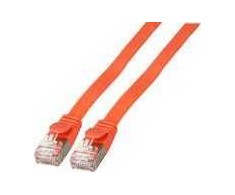 Efb Elektronik EFB Patchcable -25 cm - U/FTP - CAT 6a - flat - red (K5545RT.0,25)