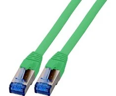 Efb Elektronik EFB Patchcord RJ45 S / FTP, kat. 6A, kat. 7 Žaliavinis kabelis TPE superflex, 1m, žalias (K5525FGE.1)