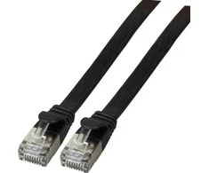 Efb Elektronik EFB Patchcord plokščias, U/FTP, Cat.6A, PVC, 3m (K5545SW.3)