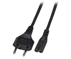 Efb Elektronik EFB POWER CORD EU-C7 180 Juodas 3M