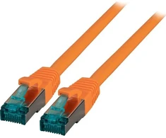 Efb Elektronik EFB RJ45 kabelis sieciowy S/FTP, Cat.6A, LSZH, 25m, oranžinis