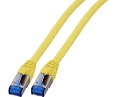 Efb Elektronik EFB RJ45 komutacinis kabelis S / FTP, Cat.6A, Cat.7 Raw kabelis TPE superflex, 10m, geltonas (K5525FGE.10)