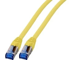 Efb Elektronik EFB RJ45 Komutacinis kabelis S/FTP, Cat.6A, Cat.7 RohCable TPE superflex, 3m, geltonas (K5525FGE.3)