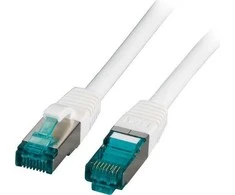 Efb Elektronik EFB RJ45 patch kabelis S/FTP, Cat.6A, LSZH, 25m, baltas