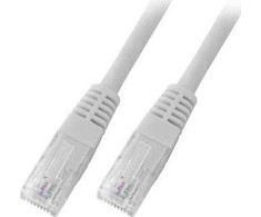 EFB Elektronik K8100GR.0,5, 0,5 m, Cat6, U/UTP (UTP), RJ-45, RJ-45, Pilkas