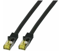 Efb Elektronik EFB RJ45 Patchkabel Cat.6A S/FTP LSZH Cat.7 Rohkabel juoda
