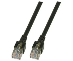 Efb Elektronik EFB RJ45 S/FTP Cat5e kabelis sieciowy juoda 0,5 m SF/UTP