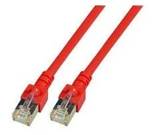 EFB RJ45 S/FTP Cat5e kabelis sieciowy Raudona 5 m SF/UTP (S-FTP)