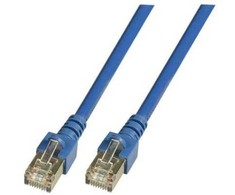 Efb Elektronik EFB RJ45 SFTP Komutacinis kabelis osłonięty, 0,5 m mėlynas, ECOLAN CAT.5E (K5459.0,5)
