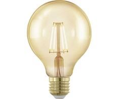 EGLO E27 G80 globe bulb with warm baltas light - 2200 K