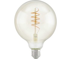 EGLO EGLO E27 G125 SPIRAL 4W 270LM 2200K 3-TRIN AMBER ''KOLLI 4''