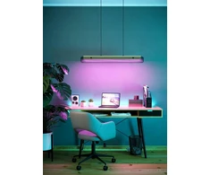Pakabinamas šviestuvas EGLO KOKOMO ILGAS STALAS RGB CCT Juodas/NATURE