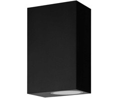 Sieninis šviestuvas Kinkiet EGLO EGLO SCOGLIERA-E square outdoor wall light - Juodas