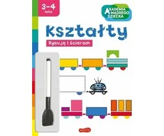 Egmont Akademia...Kształty Rysuję i ścieram 96441