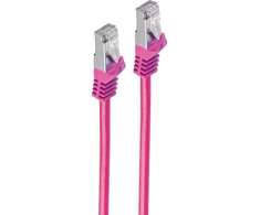 Shiverpeaks Patchcord BASIC-S Cat 7, S/FTP, PiMF, LSZH, rožinė, 5m (BS75515-M)