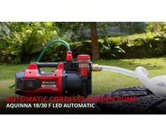 Einhell AQUINNA 18/30 F LED AUTOMATIC POMPA OGRODOWA AKU