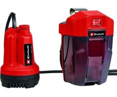 Vandens siurblys Einhell E-SP 18 Li Solo; 18 V (be akumuliatoriaus ir pakrovėjo)