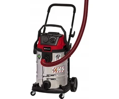Einhell pramoninis dulkių siurblys Einhell TE-VC 2230 SACL, šlapias/sausas dulkių siurblys (raudonas/nerūdijantis plienas)
