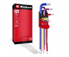 Einhell spalvotų šešiakampių raktų rinkinys 9 vnt.