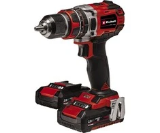 Smūginis Akumuliatorinis  Einhell TE-CD 18/50 Li-i BL 1800 RPM 2.35 kg Juodas, Raudona