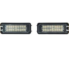 Einparts Automotive LED valstybinio numerio apšvietimas VW Golf 4| Golf 5| Golf 6 1997-2014 chromas