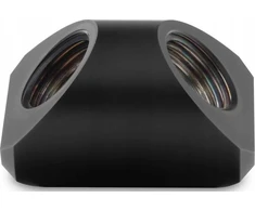 Ek Water Blocks EK Vanduo Blocks EK Vanduo Blocks EK-Quantum sukimo momento adapteris 90 laipsnių G1/4 colio moteriškas į G1/4 colio moterišką – juodas