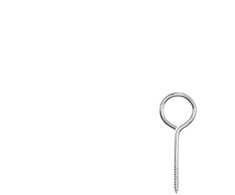 Haushalt Ek Vanduo Blocks SCREWD LOOP D14 5.0X40 2PCS