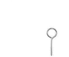 Haushalt Ek Vanduo Blocks SCREWD LOOP D14 5.0X50 2PCS