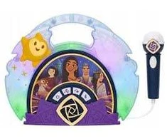 Ekids BoomBox Wish Disney  nešiojama kolonėlė + karaoke mikrofonas