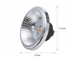 Eko Light Milagro 1697 lemputė 1x15W GU10 4000K 1200lm
