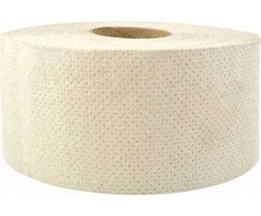 EkoClean Bunny Soft - Big Rola Eko* - Natūralus vieno sluoksnio tualetinis popierius, perdirbtas popierius, 105 m, 12 ritinėlių
