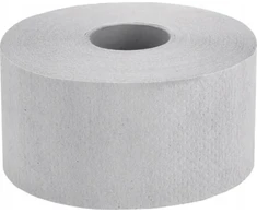 EkoClean Bunny Soft - Big Rola Eko* - Natūralus vieno sluoksnio tualetinis popierius, perdirbtas popierius, 105 m, 12 ritinėlių